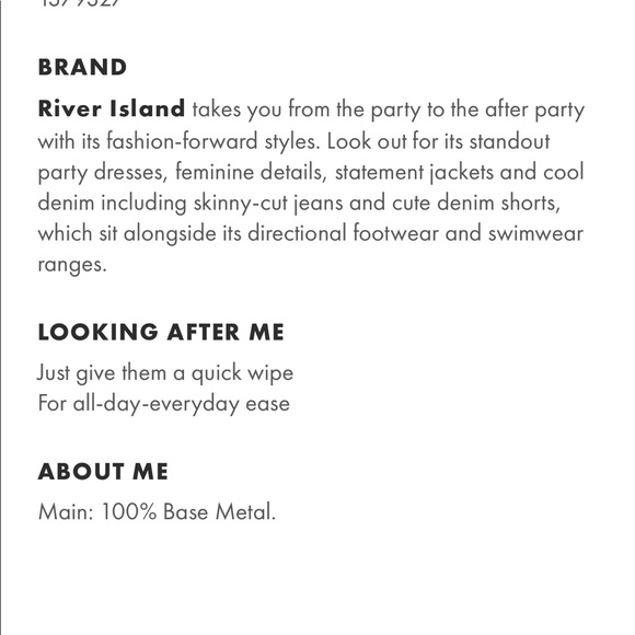 🆕🆕RIVER ISLAND GOLD TWIST HOOPS - Picture 5 of 6